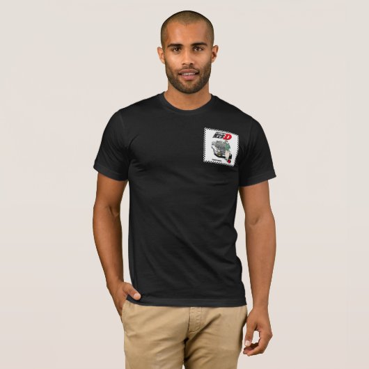 Initiaal D Shirt (Voorkant volledig)