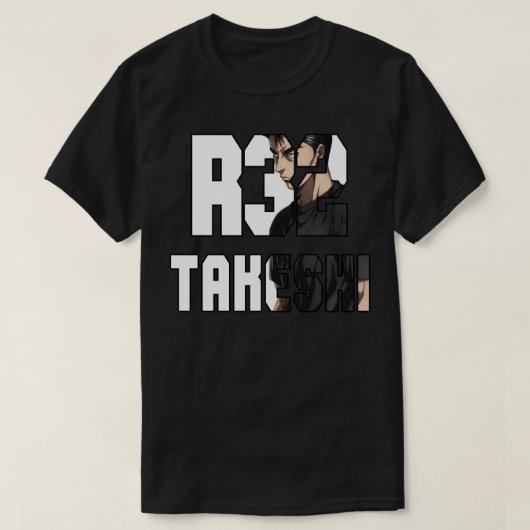 Initiaal D Takeshi Nakazato R32 1 T-shirt (Design voorkant)