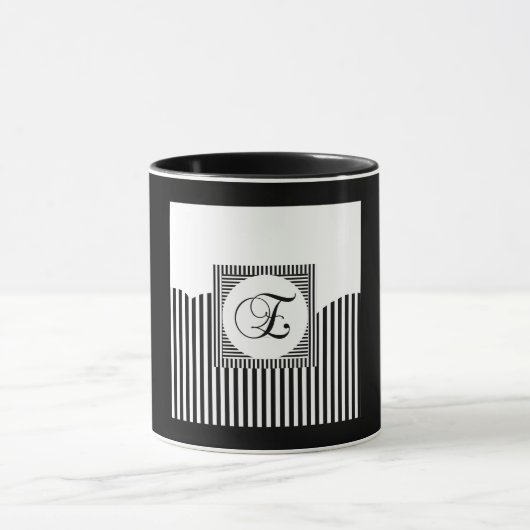 INITIAAL E MONOGRAM MOK (Midden)