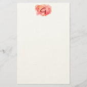 Initiaal "G" Briefpapier (Voorkant)