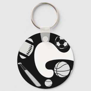 initiaal G Sleutelhanger
