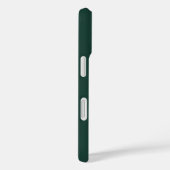 Initiaal gepersonaliseerd Elegant Emerald Monogram Case-Mate iPhone Case (Achterkant / Rechts)