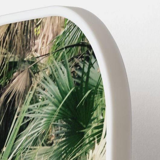 Initiaal gepersonaliseerde palmboom pickleball rac pickleball paddle (Links Detail)