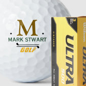 initiaal golfspeler/naam aangepast monogram golfballen