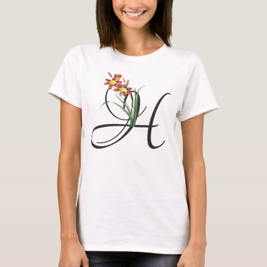 Initiaal H, Harlequin-ventilator T-shirt (Voorkant)