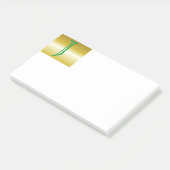 Initiaal J Monogram Post-It Notes (Schuin)