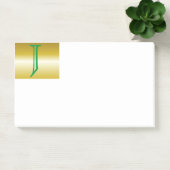 Initiaal J Monogram Post-It Notes (Kantoor)