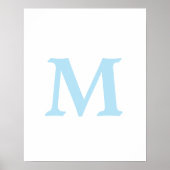 Initiaal | Jongenskamer Poster (Voorkant)