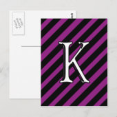 INITIAAL K BRIEFKAART (Voorkant / Achterkant)