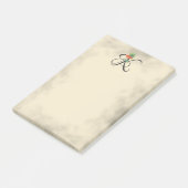Initiaal K, notities van Kaiser over de kroon na Post-it® Notes (Schuin)
