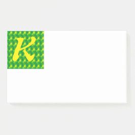 Initiaal K Post-it Opmerkingen Post-it® Notes