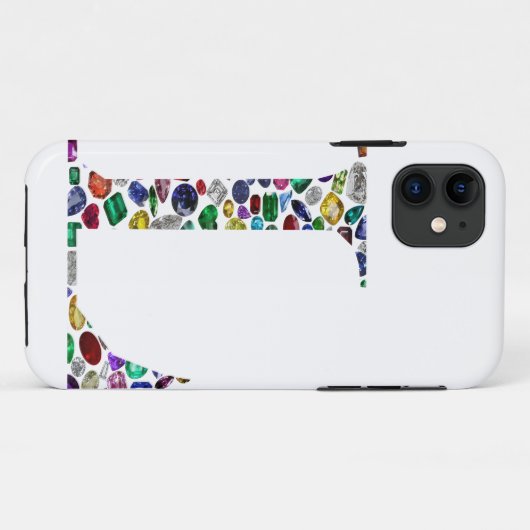 Initiaal L Case-Mate iPhone Case (Achterkant (horizontaal))