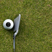 Initiaal L kalligrafie monogram bloem Golfballen