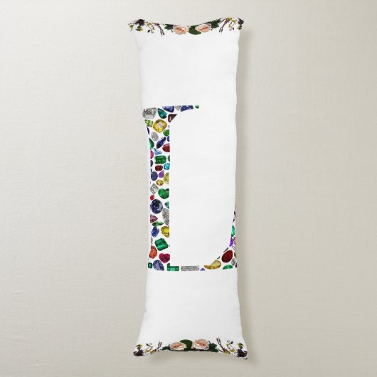 Initiaal L Lichaamskussen (Voorkant Verticaal)