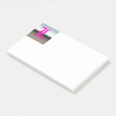 Initiaal L Monogram Opmerkingen Post-it® Notes (Schuin)