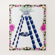 Initiaal Letter A, Monogram Modern Stijlvol Trendy