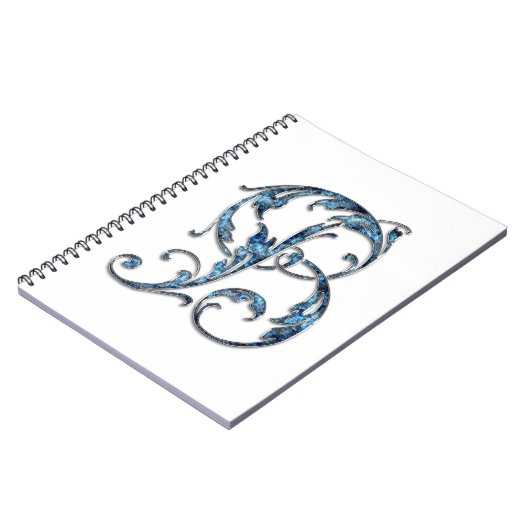 Initiaal letter B Notitieboek (Linkerzijde)