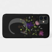 Initiaal Letter C Plus Floral Design Case-Mate iPhone Case (Achterkant (horizontaal))