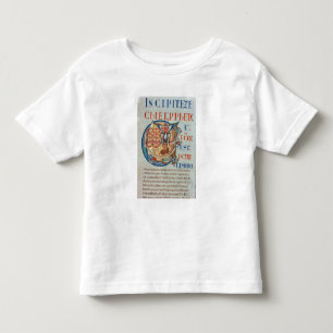 Initiaal Letter "E" Et factum est Kinder Shirts