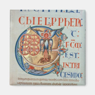 Initiaal Letter "E" Et factum est Magneet