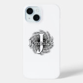 Initiaal Letter en Naam Custom Case-Mate iPhone Case (Achterkant)