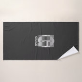 INITIAAL LETTER G - ALFABET NAAM G BADHANDDOEK (Badhanddoek)