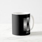 INITIAAL LETTER I - ALFABET NAAM I KOFFIEMOK (Voorkant rechts)