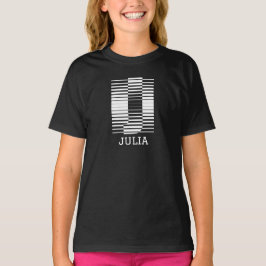 INITIAAL LETTER J - ALFABET NAAM J T-SHIRT