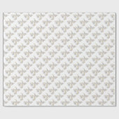 Initiaal letter K monogram gepersonaliseerde omloo Cadeaupapier (Vlak)