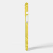 Initiaal Letter Monogram Gele schaduwstructuur Case-Mate iPhone Case (Achterkant / Links)