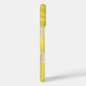 Initiaal Letter Monogram Gele schaduwstructuur Case-Mate iPhone Case (Achterkant / Rechts)