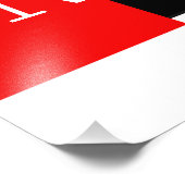 Initiaal Letter Monogram Modern Stijlvol Foto Afdruk (Hoek)