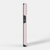 Initiaal Letter Monogram Simple Modern Roze iPhone Hoesje (Rechterkant)