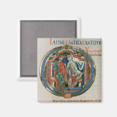 Initiaal letter 'O' Osculatur, ik kus Magneet (Voorkant / Achterkant)