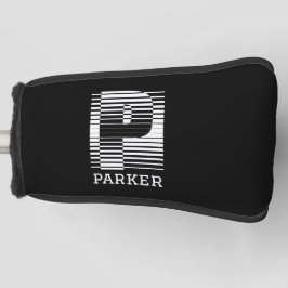INITIAAL LETTER P - ALFABET NAAM P GOLFHEADCOVER