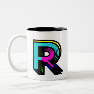 Initiaal letter R Mok