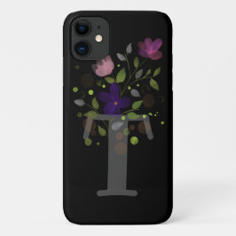 Initiaal Letter T Plus Floral Design Case-Mate iPhone Case
