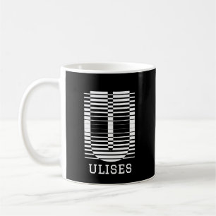 INITIAAL LETTER U - ALFABET NAAM U KOFFIEMOK