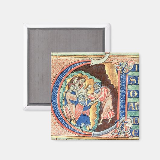 Initiaal Letter 'V' Visio Abdie Magneet (Voorkant / Achterkant)