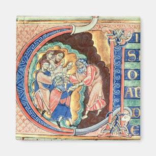 Initiaal Letter 'V' Visio Abdie Magneet