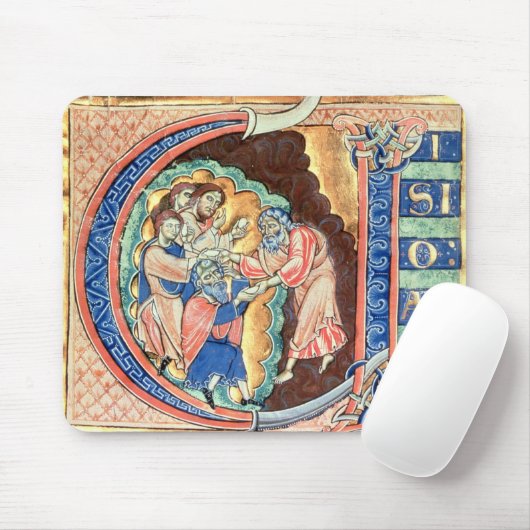 Initiaal Letter 'V' Visio Abdie Muismat (Met muis)