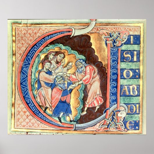 Initiaal Letter 'V' Visio Abdie Poster (Voorkant)