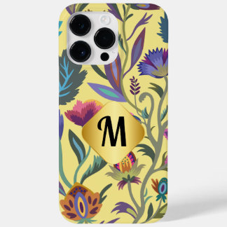 Initiaal Luxury golden lap l Classy Victoriaans Case-Mate iPhone 14 Pro Max Hoesje