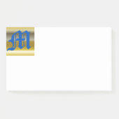 Initiaal M Monogram Post-it Opmerkingen Post-it® Notes (Voorkant)