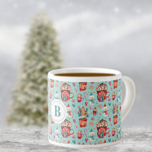 Initiaal, magische huizen & Snoep 6oz Espresso Cup Kop