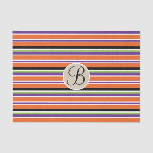 Initiaal met de letter van het Kraft-monogram van Tissuepapier (Voorkant)