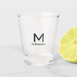 Initiaal Monogram Eenvoudige Sjabloon Elegant Mode Shot Glas<br><div class="desc">Elegant Modern Monogram Initiaal Beste Eenvoudige Sjabloon Keuken & Eten / Barware & Bar Gereedschap / Shot Glass.</div>