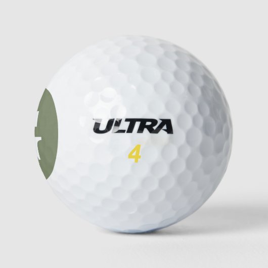 Initiaal Monogram Golfballen (Logo)