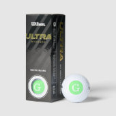 Initiaal Monogram Golfballen (Verpakking)