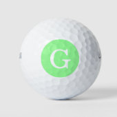 Initiaal Monogram Golfballen (Voorkant)